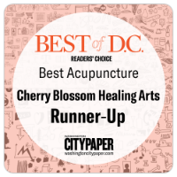 Best of DC badge - Runner-up for Best Acupuncture