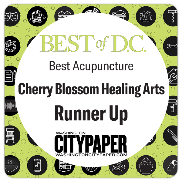 2023 Best of DC Badge for Best Acupuncture Runner - UP